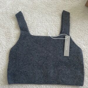 NWT: Everlane cropped grey sweater top